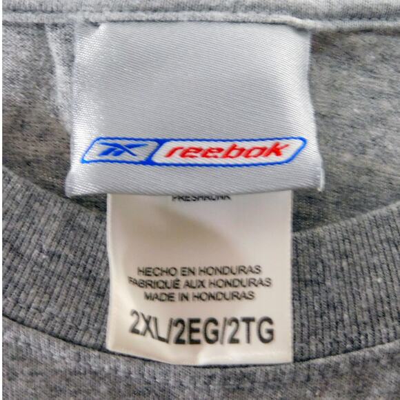 Reebok New England Patriots 2003 AFC Champions T Shirt Size 2XL Gray - Picture 4 of 5